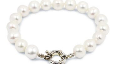 Gyűrű és Tenyésztett Gyöngy Nyaklánc