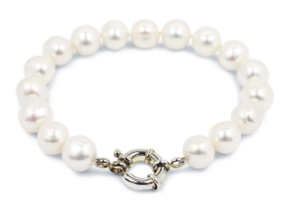 Gyűrű és Tenyésztett Gyöngy Nyaklánc